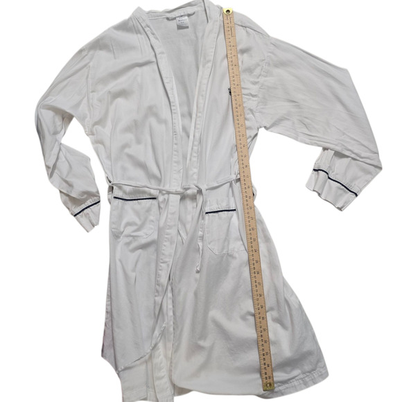 Royal Highnies 100% Pima Cotton White Robe with Crown Logo XL - Picture 7 of 7